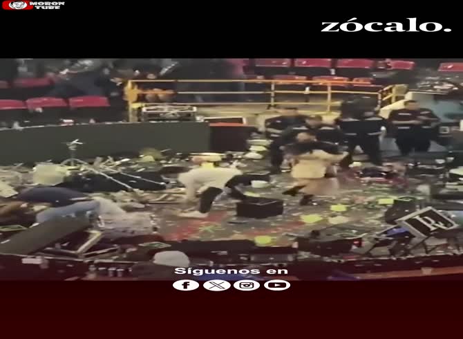 Video :Famous Mexican singer causes riot when he refuses to sing pro-cartel song